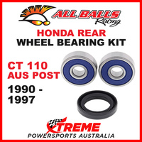 25-1554 Honda CT 110 CT110 Aust Post 1990-1997 Rear Wheel Bearing Kit