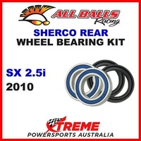 MX Rear Wheel Bearing Kit Sherco SX 2.5i 2.5I 250cc 2010 Dirt Bike, All Balls 25-1556