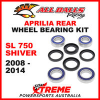 All Balls 25-1568 Aprilia SL 750 Shiver 2008-2014 Rear Wheel Bearing Kit