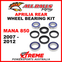 All Balls 25-1568 Aprilia Mana 850 2007-2012 Rear Wheel Bearing Kit