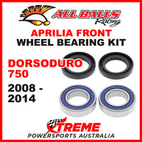 All Balls 25-1569 Aprilia Dorsoduro 750 2008-2014 Front Wheel Bearing Kit