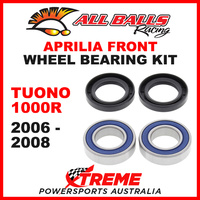 All Balls 25-1569 Aprilia Tuono 1000 R 2006-2008 Front Wheel Bearing Kit