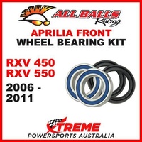 MX Front Wheel Bearing Kit APRILIA RXV450 RXV550 RXV 450 550 2006-2011, All Balls 25-1570