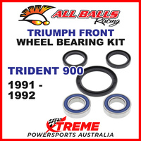 All Balls 25-1584 Triumph Trident 900 1991-1992 Front Wheel Bearing Kit