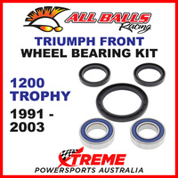 All Balls 25-1584 Triumph 1200 Trophy 1991-2003 Front Wheel Bearing Kit