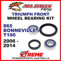 All Balls 25-1585 Triumph 865 Bonneville T100 2006-2014 Front Wheel Bearing Kit