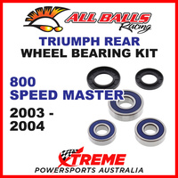 All Balls 25-1586 Triumph 800 Speed Master 2003-2004 Rear Wheel Bearing Kit