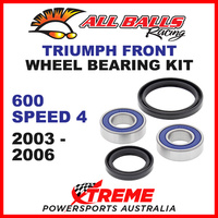 All Balls 25-1590 Triumph 600 Speed 4 2003-2006 Front Wheel Bearing Kit