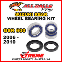 All Balls 25-1606 For Suzuki GSR600 GSR 600 2006-2010 Rear Wheel Bearing Kit