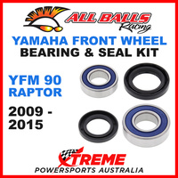 ALL BALLS 25-1613 FRONT WHEEL BEARING KIT YAMAHA YFM90 YFM 90 RAPTOR 2009-2015