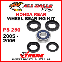 All Balls 25-1643 Honda PS250 PS 250 2005-2006 Rear Wheel Bearing Kit