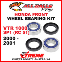 25-1654 Honda VTR 1000SP1 RC51 2000-2001 Front Wheel Bearing Kit