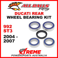 All Balls 25-1668 Ducati 992 ST3 2004-2007 Rear Wheel Bearing Kit