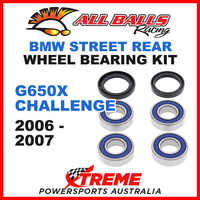 All Balls 25-1672 BMW G650X Challenge 2006-2007 Rear Wheel Bearing Kit