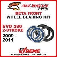 MX Front Wheel Bearing Kit Beta EVO 2T 290 290cc 2009-2011 Moto, All Balls 25-1690