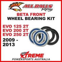 MX Front Wheel Bearing Kit Beta EVO 2T 125 200 250 2009-2013 Moto, All Balls 25-1690