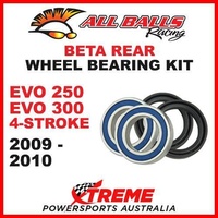 MX Rear Wheel Bearing Kit Beta EVO 4T 4-Stroke 250 300 2009-2010, All Balls 25-1690