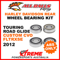 25-1692 HD Touring Road Glide Custom CVO FLTRXSE 2012 Rear Wheel Bearings ABS