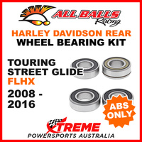 25-1692 HD Touring Street Glide FLHX 2008-2016 Rear Wheel Bearings ABS