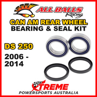 ALL BALLS 25-1698 ATV REAR WHEEL BEARING KIT CAN AM DS250 DS 250 2006-2014