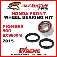 Front Wheel Bearing Kit Honda ATV PIONEER 500 SXS500M 2015 UTV, All Balls 25-1699