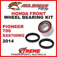 Front Wheel Bearing Kit Honda ATV PIONEER 700 SXS700M2 2014 UTV, All Balls 25-1699