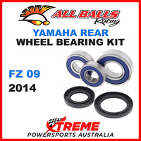 All Balls 25-1703 Yamaha FZ09 FZ 09 2014 Rear Wheel Bearing Kit