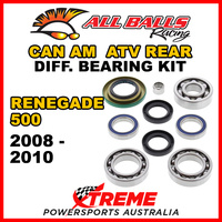 25-2068 Can Am Renegade 500 2008-2010 ATV Rear Differential Bearing Kit