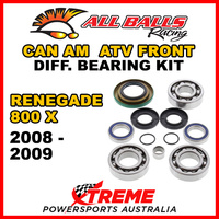 25-2069 Can Am Renegade 800 X 2008-2009 ATV Front Differential Bearing Kit