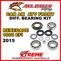 25-2069 Can Am Renegade 1000 EFI 2015 ATV Front Differential Bearing Kit