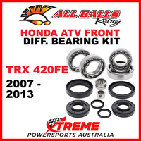 25-2071 HONDA ATV TRX 420FE 2007-2013 FRONT DIFFERENTIAL BEARING & SEAL KIT