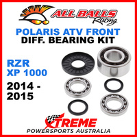 25-2075 Polaris RZR XP 1000 2014-2015 Front Differential Bearing Kit