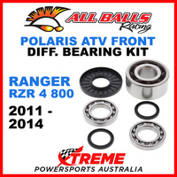 25-2075 Polaris Ranger RZR 4 800 2011-2014 Front Differential Bearing Kit