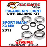 25-2076 Polaris Sportsman X2 850 2011 Front Differential Bearing Kit