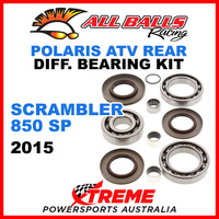 25-2080 Polaris Scrambler 850 SP 2015 Rear Differential Bearing Kit