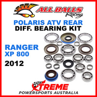 25-2084 Polaris Ranger XP 800 2012 Rear Differential Bearing Kit