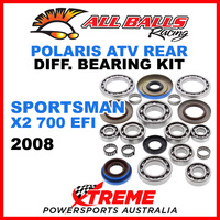 25-2084 Polaris Sportsman X2 700 EFI 2008 Rear Differential Bearing Kit