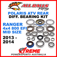 25-2084 Polaris Ranger 4x4 800 EFI MidSize 2013-14 Rear Differential Bearing Kit