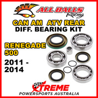 25-2086 Can Am Renegade 500 2011-2014 ATV Rear Differential Bearing Kit