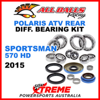 25-2087 Polaris Sportsman 570 HD 2015 Rear Differential Bearing Kit