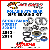 25-2087 Polaris Sportsman Forest 800 EFI 2012-2014 Rear Differential Bearing Kit
