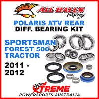 25-2087 Polaris Sportsman Forest Tractor 500 2011-2012 Rear Diff Bearing Kit