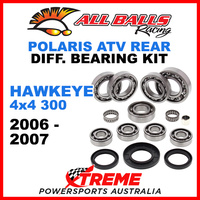 25-2090 Polaris Hawkeye 4x4 300 2006-2007 Rear Differential Bearing Kit