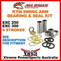 Swing Arm Bearing Kit EXC-F 4 Stroke 250 07-15 EXCF 300 13-15, All Balls 28-1168