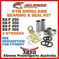 Swing Arm Bearing Kit SX-F SXF 4 Stroke 250 350 450 505 4T MX, All Balls 28-1168