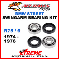 All Balls 28-1195 BMW R75/6 1974-1976 Swingarm Bearing Kit