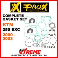 ProX KTM 250EXC 250 EXC 2000-2003 Complete Gasket Set 34.6320