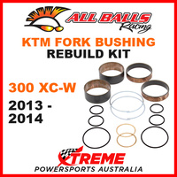 38-6074 KTM 300 XC-W 300XC-W 2013-2014 MX Fork Bushing Rebuild Kit Dirt Bike