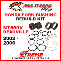 All Balls 38-6090 Honda NT650V NT 650V Deauville 2002-2006 Fork Bushing Kit