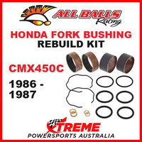 All Balls 38-6103 Honda CMX450C CMX 450C 1986-1987 Fork Bushing Kit